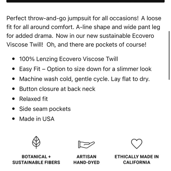 River + Sky Thalia jumpsuit size S - Picture 4 of 11